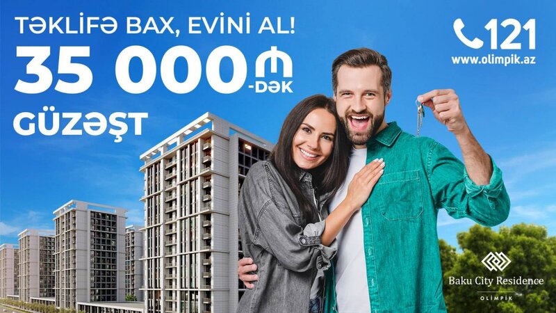 35 000 AZN-dək qənaət etməklə mənzil sahibi olun – 
