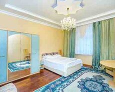 3-otaqlı mənzil kirayə verilir, Sahil m., 100 m