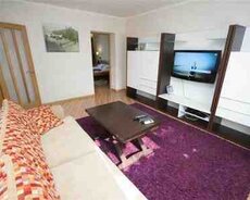 2-otaqlı mənzil kirayə verilir, Sahil m., 65 m