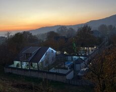 Qəbələ, gunluk kiraye isti hovuzlu villa