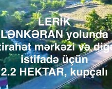 Lerik, Lenkeran Lerik yolu Torpaq