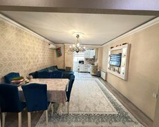 Xırdalan, super təmirli, kupçalı, əşyalı bina evi satılır