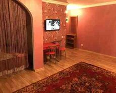 1-otaqlı mənzil kirayə verilir, Inşaatçılar m., 40 m