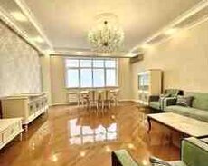 2-otaqlı yeni tikili kirayə verilir, Sahil m., 95 m